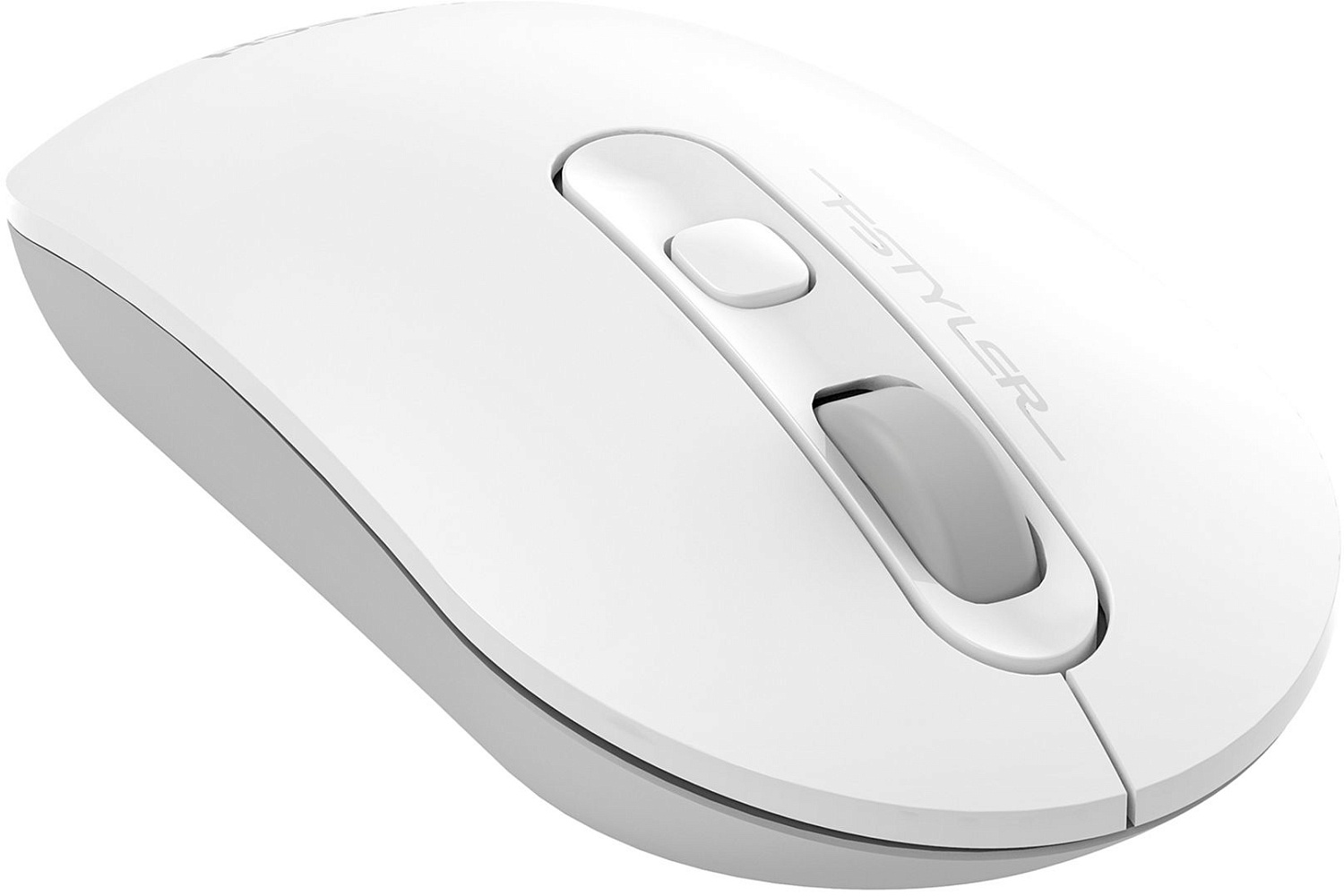 Мышь A4Tech Fstyler FG20S белый/серый оптическая (2000dpi) silent беспроводная USB для ноутбука (3but) Мышь A4Tech Fstyler FG20S белый/серый оптическая (2000dpi) silent беспроводная USB для ноутбука (3but)
