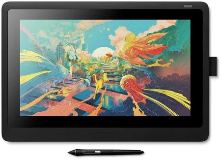 Графический планшет-монитор Wacom Cintiq DTK1660K0B LED USB черный