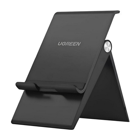 Подставка регулируемая UGREEN LP247 (80903) Adjustable Portable Stand для телефонов и планшетов. Цвет: черный