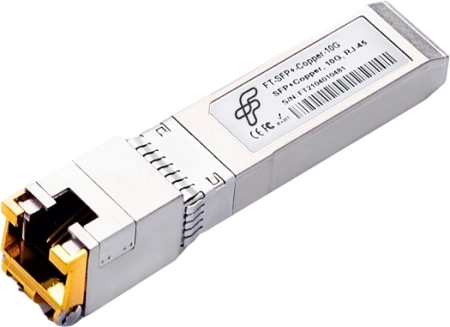 Модуль оптический Future Technologies FT-SFP+-COPPER-10G SFP+ 10G RJ-45