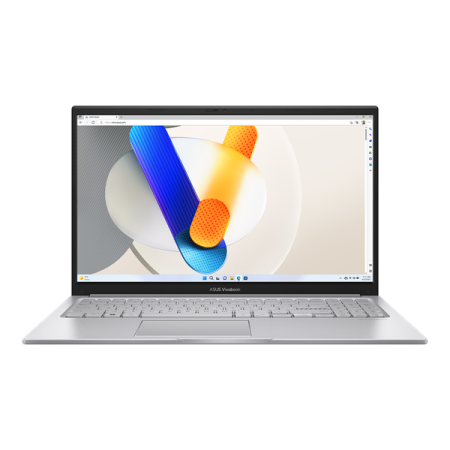 Ноутбук Asus Vivobook 15 X1504VA-BQ895 Core i5 120U 16Gb SSD512Gb UMA 15.6" IPS FHD (1920x1080) noOS silver WiFi BT Cam (90NB13Y2-M00880)