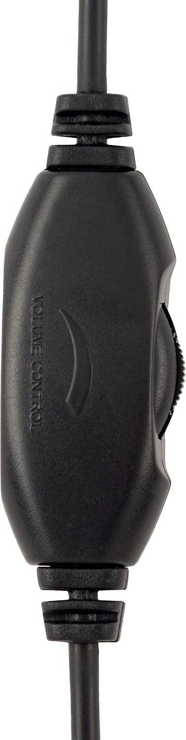 Наушники с микрофоном Оклик HS-M400 черный 1.8м накладные оголовье (1532019)