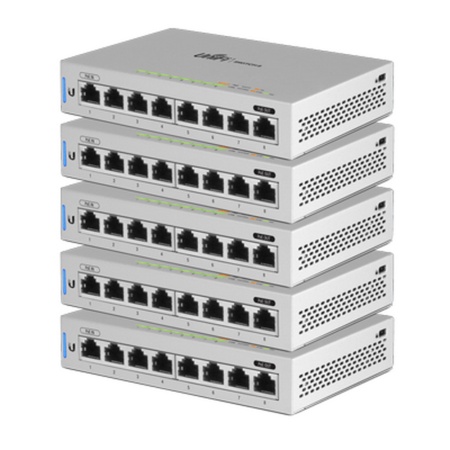 UniFi Switch 8 (5-pack) Коммутатор UniFi Switch 8 port (5-pack) (020411)