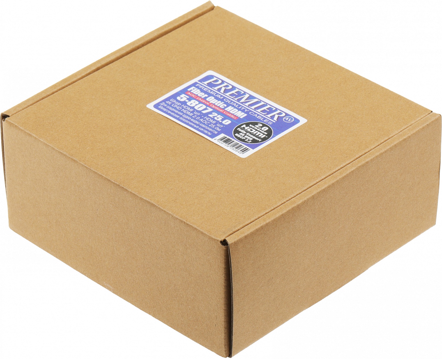 Кабель соединительный аудио-видео Premier 5-807 25.0 HDMI (m)/HDMI (m) 25м. позолоч.конт. черный