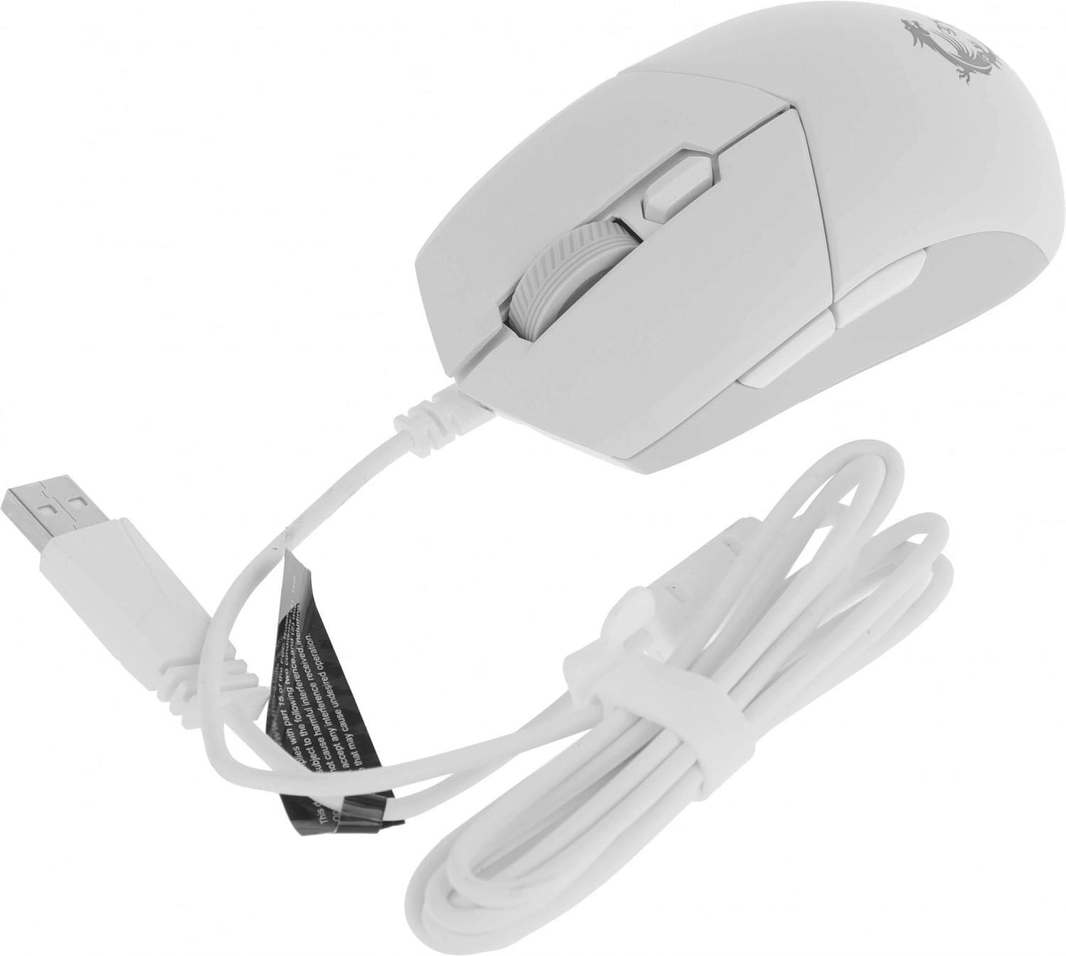 Мышь MSI Clutch GM11 белый оптическая (5000dpi) USB (6but) Мышь MSI Clutch GM11 белый оптическая (5000dpi) USB (6but)