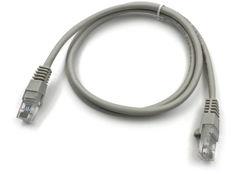 Патч-корд Buro LSZH UTP cat5E 1м серый RJ-45 (m)-RJ-45 (m) (UTP-5E-1M-G-LSZH)