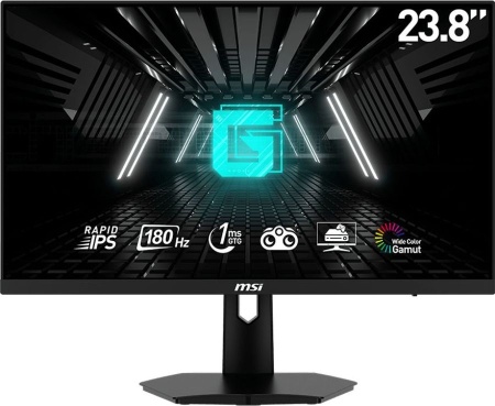 Монитор MSI 23.8" Optix G244F E2 черный IPS LED 1ms 16:9 HDMI матовая 1000:1 250cd 178гр/178гр 1920x1080 180Hz DP FHD 3.3кг