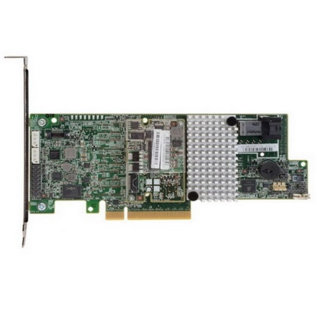 LSI MegaRAID SAS 9361-4i SGL (LSI00415 / 05-25420-10) PCIe 3.0 x8 LP, SAS/SATA 12G, RAID 0,1,5,6,10,50,60, 4port (1*int SFF8643), Cache 1GB, 3108ROC, {5}, (003051)