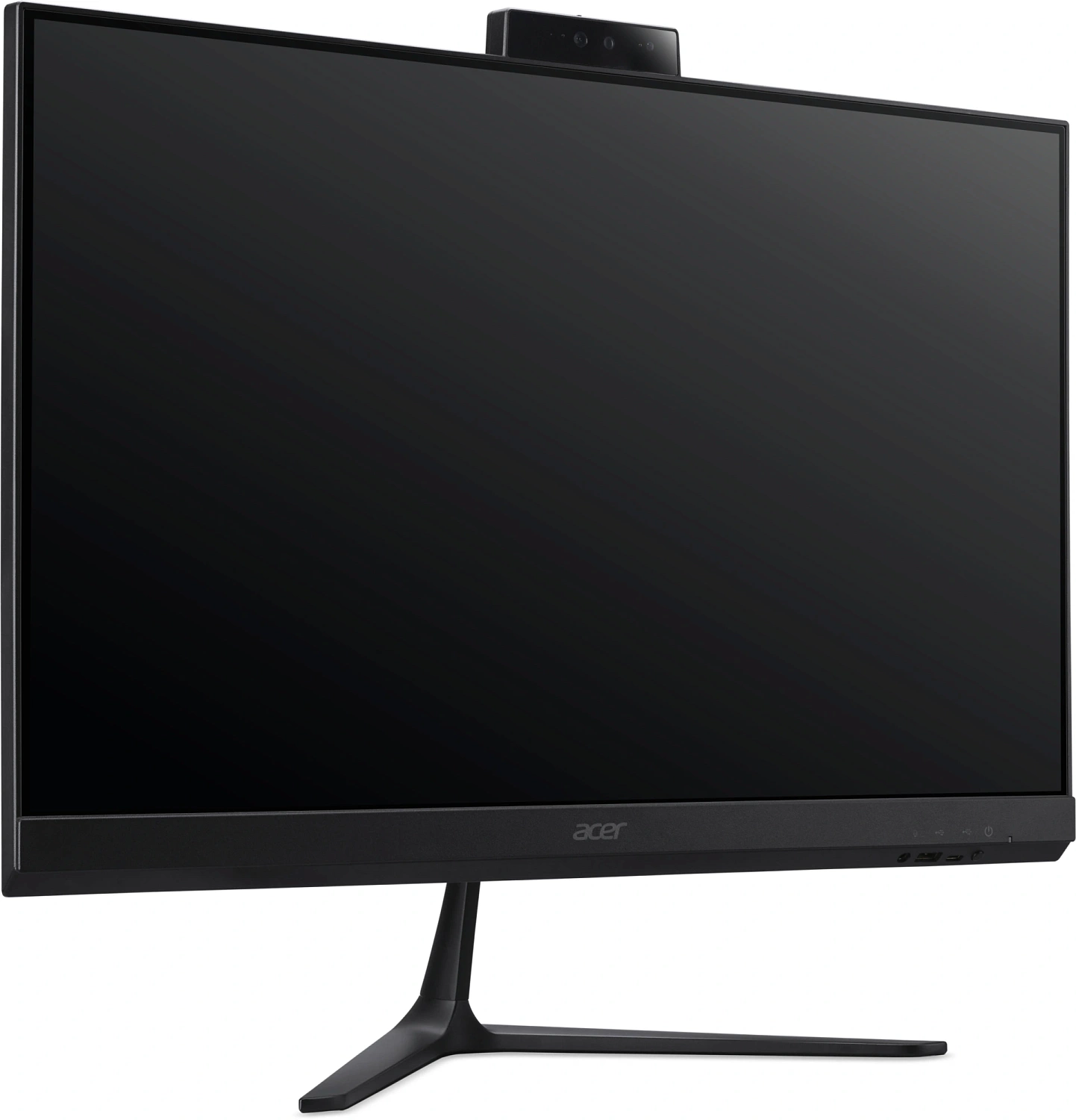 Моноблок Acer Aspire C24B-GKRK 23.8" Full HD Ryzen 7 350 (2) 16Gb SSD512Gb RGr Eshell GbitEth WiFi BT 65W клавиатура мышь Cam черный 1920x1080