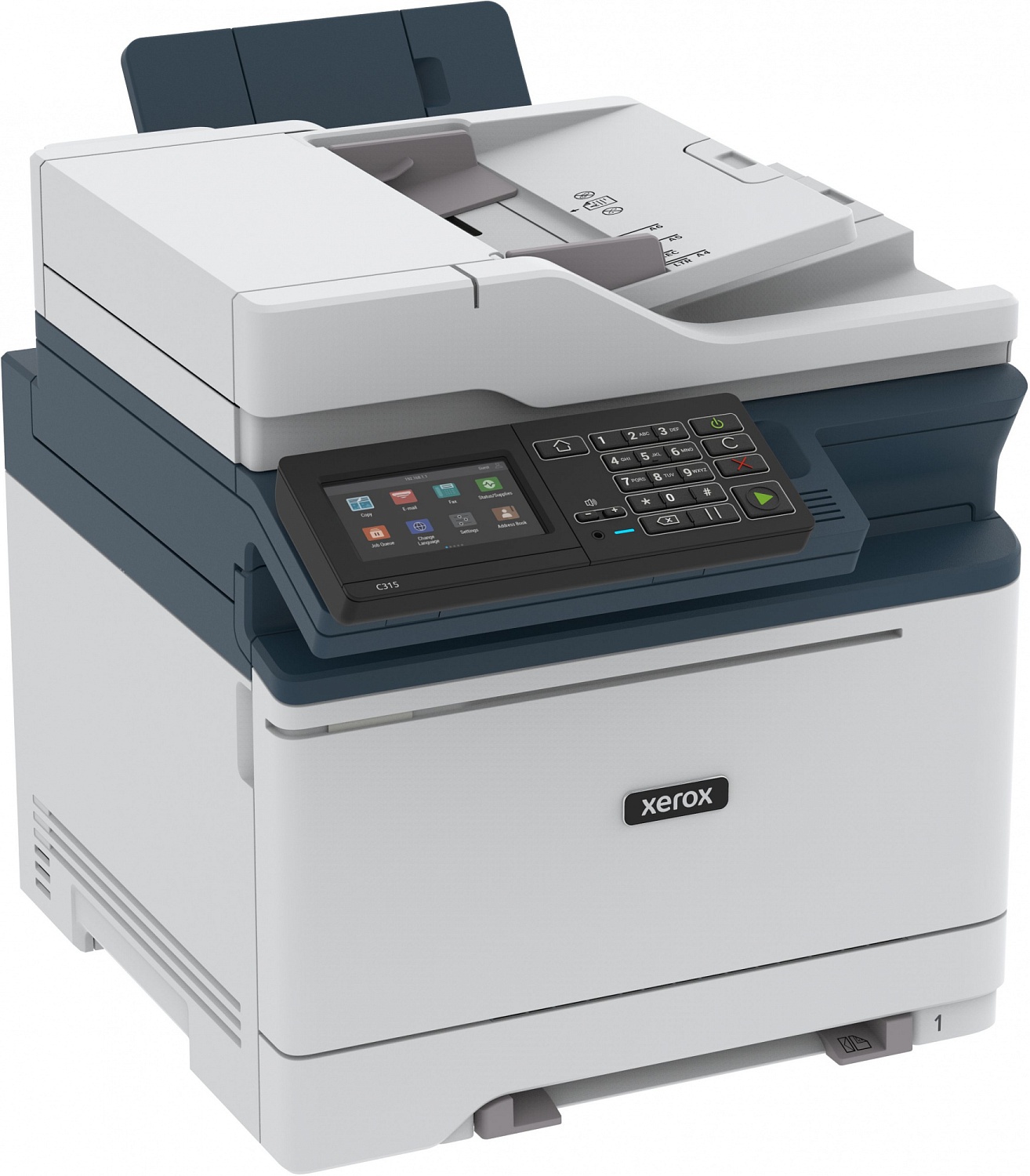 МФУ лазерный Xerox C315V_DNI A4 Duplex Net WiFi белый/синий