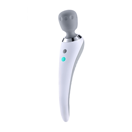 Умный вибромассажер для тела FITTOP M-Wand, белый