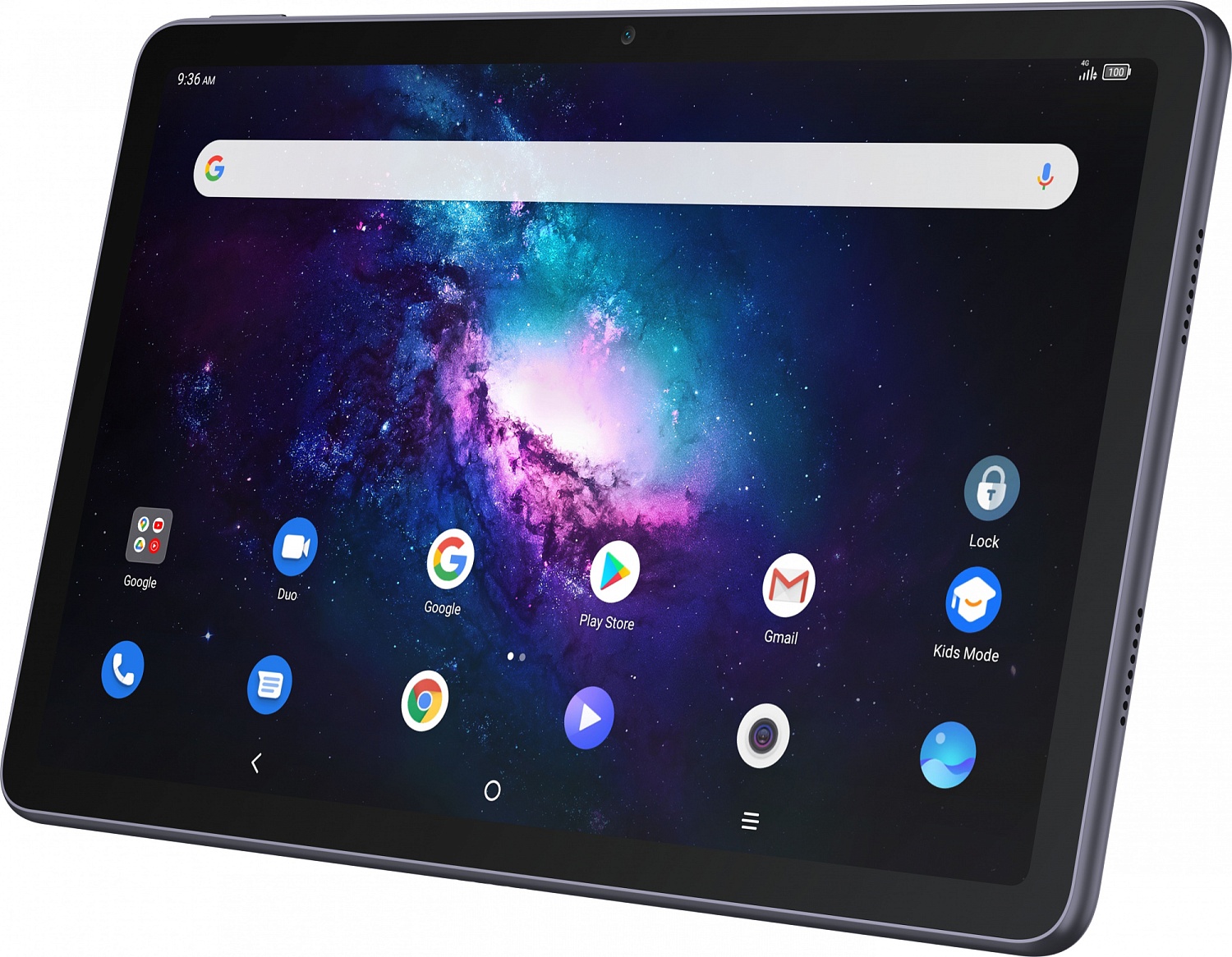 Планшет TCL Tabmax 10 MT MT8788A (2.0) 8C RAM4Gb ROM64Gb 10.36" IPS 2000x1200 3G 4G Android серый 13Mpix 8Mpix BT GPS WiFi Touch microSD 256Gb GPRS EDGE 8000mAh до 1176hrs