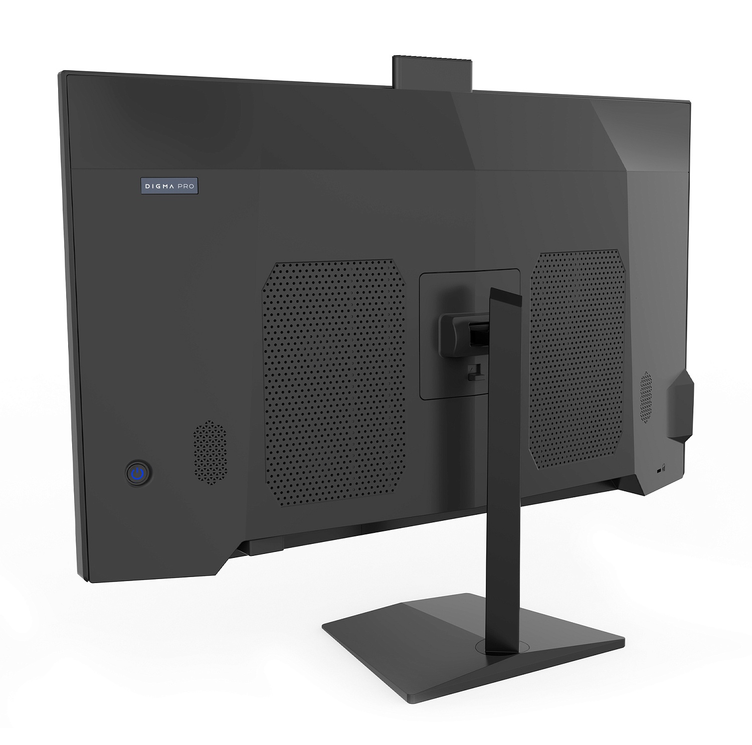 Моноблок Digma PRO AiO 27i 27" 2K i7 1165G7 (2.8) 16Gb SSD1Tb Iris Xe Windows 11 Professional GbitEth WiFi BT 90W клавиатура мышь Cam черный 2560x1440