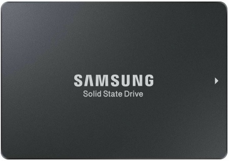 Твердотельный накопитель Samsung Enterprise SSD, 2.5"(SFF), SM883, 480GB, SATA, 6Gb/s, R540/W520Mb/s, IOPS(R4K) 97K/29K, MLC, MTBF 2M, 3DWPD/5Y, OEM, (analog MZ-7KM480E/NE)