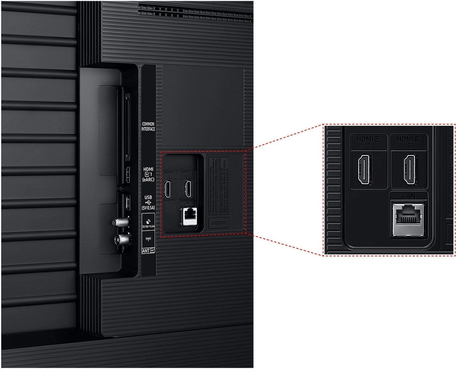 Телевизор LED Samsung 75" UE75U8000FUXRU черный 4K Ultra HD 60Hz DVB-T2 DVB-C DVB-S2 USB WiFi Smart TV