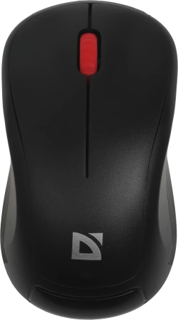 Мышь Defender Bit MB-205 черный оптическая 1200dpi silent беспров. USB 2but (52205)