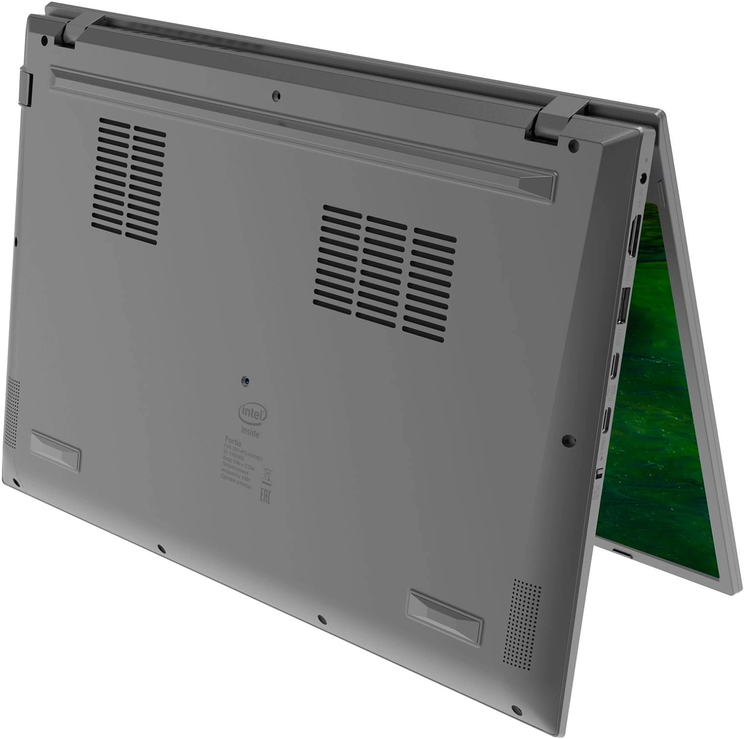 Ноутбук Digma Pro Fortis Core i5 1035G1 16Gb SSD512Gb Intel UHD Graphics 14.1" IPS FHD (1920x1080) Windows 11 Professional grey WiFi BT Cam 4000mAh (DN14P5-ADXW01)