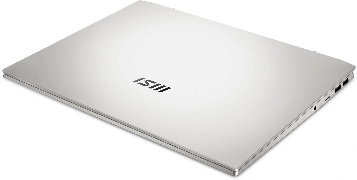 Ноутбук MSI Prestige 16Evo A13M-414XRU Core i5 13500H 16Gb SSD1Tb Intel Iris Xe graphics 16" IPS QHD+ (2560x1600) Free DOS silver WiFi BT Cam (9S7-159222-414)