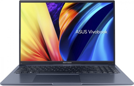 Ноутбук Asus VivoBook 16X M1603QA-MB219 Ryzen 7 5800H 16Gb SSD512Gb AMD Radeon 16" IPS WUXGA (1920x1200) noOS blue WiFi BT Cam (90NB0Y81-M00CW0)