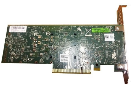 Контроллер DELL NIC Broadcom 57416 DP 10G Base-T PCIe Adapter Full Height