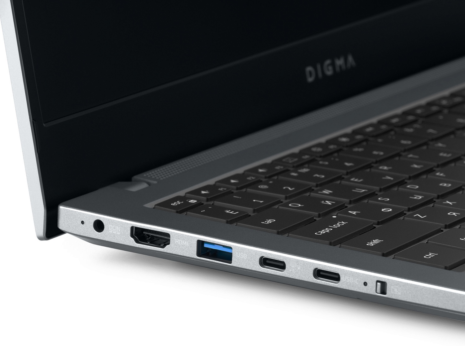 Ноутбук Digma Pro Fortis M Core i5 10210U 8Gb SSD256Gb Intel UHD Graphics 15.6" IPS FHD (1920x1080) noOS grey WiFi BT Cam 4250mAh (DN15P5-8CXN01)