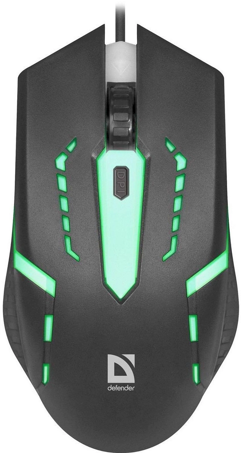 Мышь Defender Flash MB-600L черный оптическая 1200dpi USB 3but (52600) Мышь Defender Flash MB-600L черный оптическая 1200dpi USB 3but (52600)