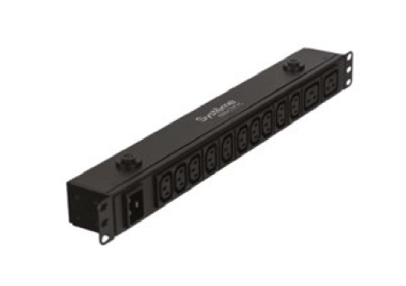 Брп БРП Uniprom, базовый, 1U, 240В, 1Ф, 16A, 10xC13 2xC19, 2м кабель, IEC320 C20