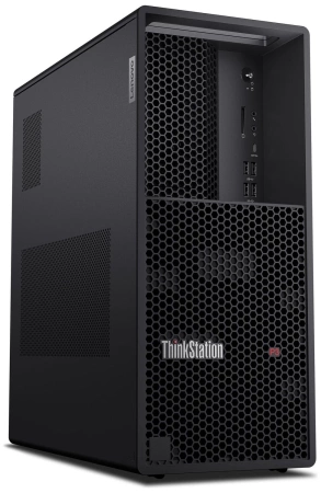 ПК Lenovo ThinkStation P3t MT i7 13700K (3.6) 32Gb SSD1Tb A4000 DVDRW CR Windows 11 Professional 64 GbitEth 750W мышь клавиатура черный (30GS004QRU)