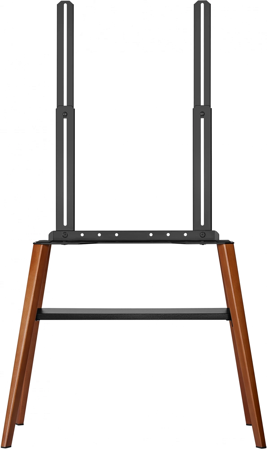 Подставка для телевизора Cactus CS-ST3645BKWN черный/орех 43"-65" макс.40кг напольный