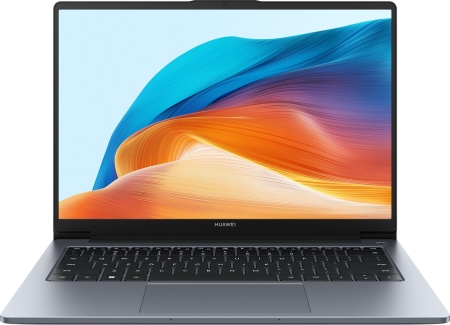 Ноутбук Huawei MateBook D 14 MDF-X Core i5 1240P 8Gb SSD512Gb Intel Iris Xe graphics 14" IPS FHD (1920x1200) Windows 11 Home grey space WiFi BT Cam (53013TCF)