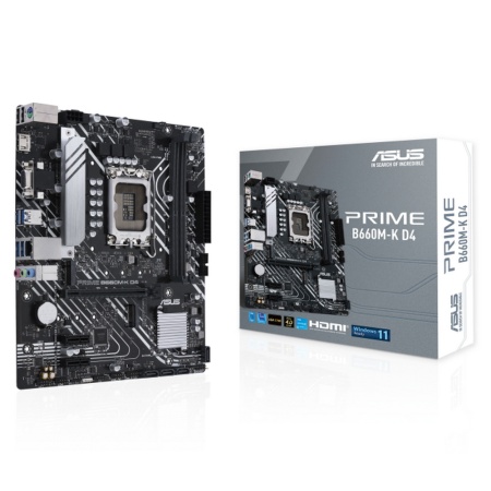 PRIME B660M-K D4 /LGA1700,B660,USB3.2 GEN 1,MB (90MB1950-M1EAY0) /LGA1700,B660,USB3.2 GEN 1,MB (90MB1950-M1EAY0)