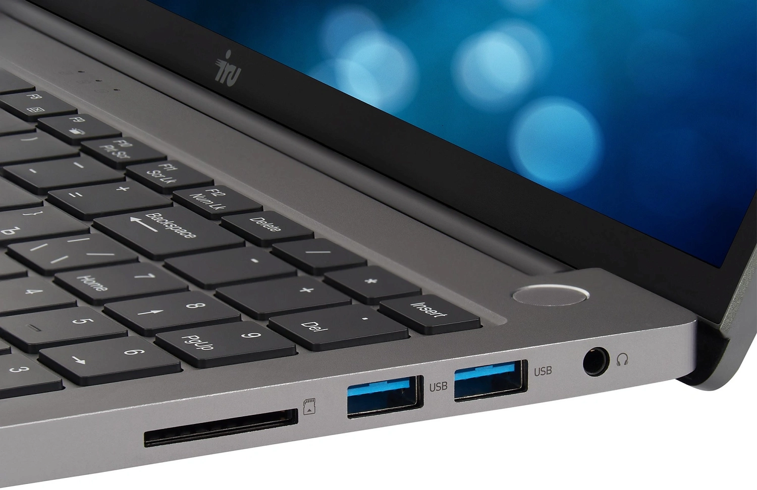 Ноутбук IRU Strato 16ALMR Core i5 12450H 16Gb SSD512Gb Intel UHD Graphics 16" IPS WUXGA (2560x1600) Windows 11 Pro silver WiFi BT Cam 5400mAh (2159330)