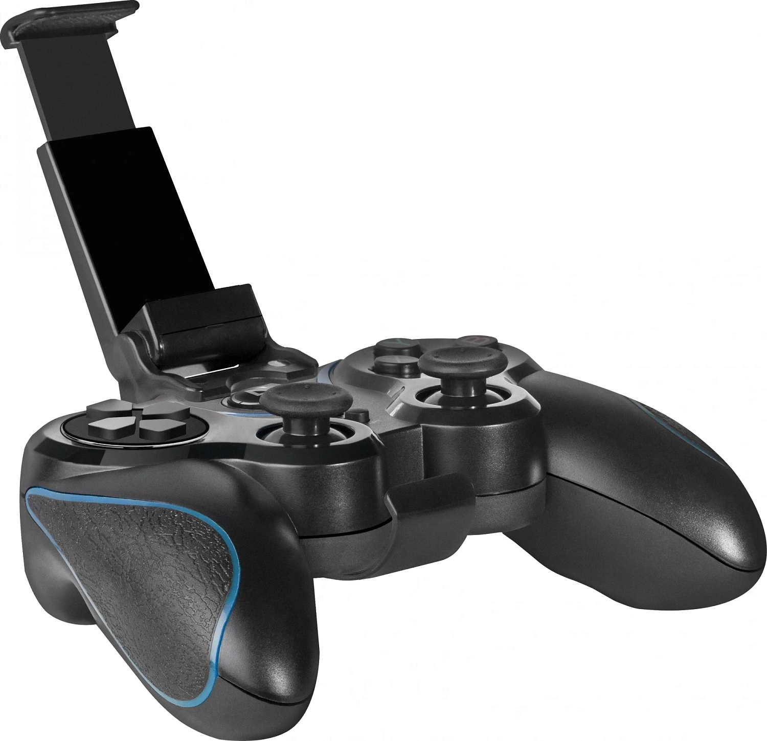 Геймпад Defender Blaster черный Bluetooth Беспроводной виброотдача (в компл.:держатель для смартфона/кабель USB) (64283)