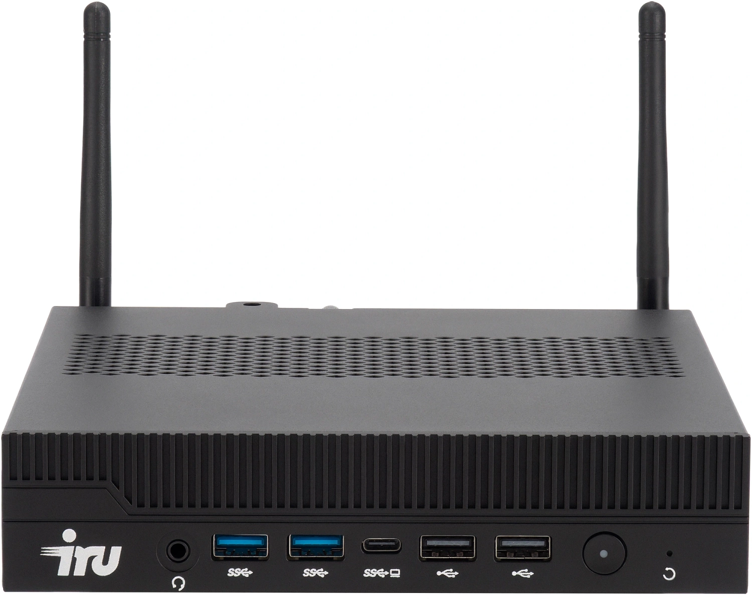 Неттоп IRU Tactio 310H6ITF i3 14100 (3.5) 8Gb SSD256Gb UHDG 730 Windows 11 Pro GbitEth WiFi BT 120W черный (RUS) (2176177)