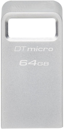Флеш-накопитель Kingston 64GB DataTraveler Micro 200MB/s Metal USB 3.2 Gen 1