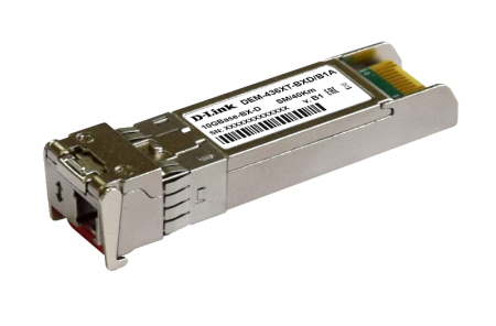 Трансивер D-Link WDM SFP+ Transceiver, 10GBase-ER, Simplex LC, TX: 1330nm, RX: 1270nm, Single-mode, 40KM