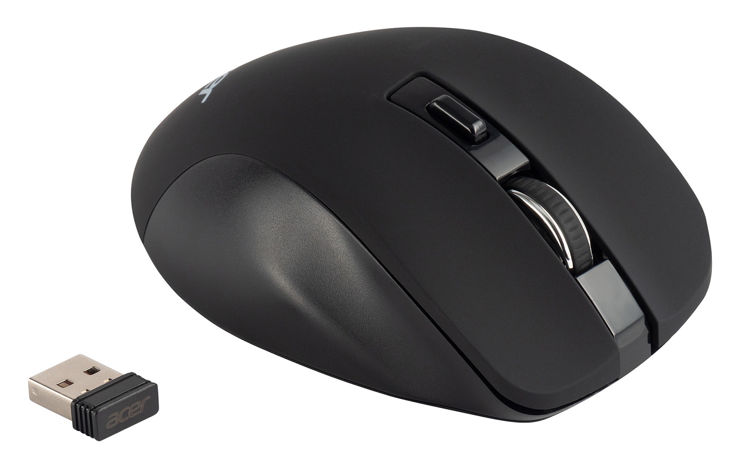 Мышь Acer OMR140 черный оптическая (1600dpi) беспроводная USB (6but) Мышь Acer OMR140 черный оптическая (1600dpi) беспроводная USB (6but)