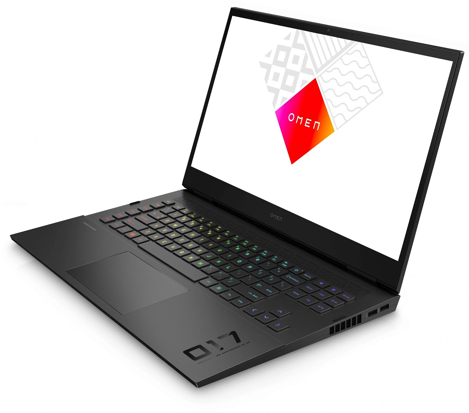 Ноутбук HP Omen 17-ck2005ci Core i9 13900HX 32Gb SSD2Tb NVIDIA GeForce RTX4080 12Gb 17.3" IPS QHD (2560x1440) Free DOS black WiFi BT Cam (8F5P7EA)