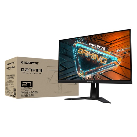 27" Gigabyte G27F 2-EU Gaming monitor Black (IPS, 1920x1080, HDMI+HDMI+DP, 1 ms, 178°/178°, 400 cd/m, 1000:1, 2xUSB3.0, 165Hz) (9DG27F2-00-1ABEU)