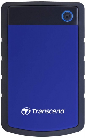 Жесткий диск Transcend USB 3.0 4Tb TS4TSJ25H3B StoreJet 25H3 (5400rpm) 2.5" синий