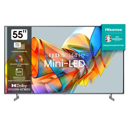 Телевизор Hisense m-LED 55U6KQ 55"