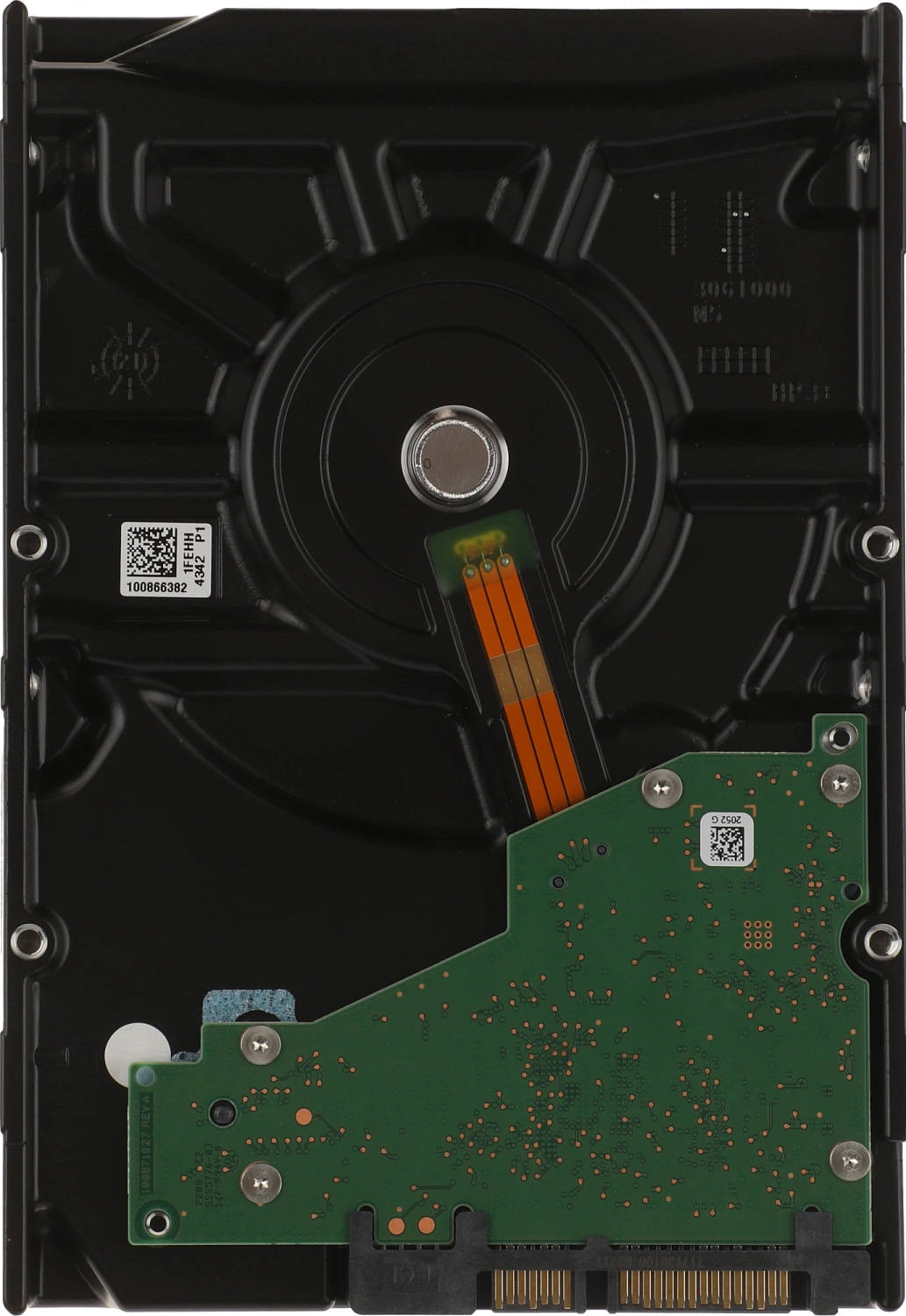 Жесткий диск Seagate Exos 7E10 HDD 3.5" SATA 6Tb, 7200 rpm, 256Mb buffer, 512e/4Kn, ST6000NM019B, 1 year