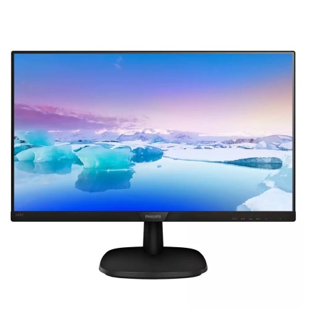 Монитор Philips Bad Pack 23,8" 243V7QJABF (00/01) Black (IPS, 1920x1080, D-sub+HDMI+DP, 5 ms, 178°/178°, 250 cd/m, 200M:1, MM) (746032)/(746025)