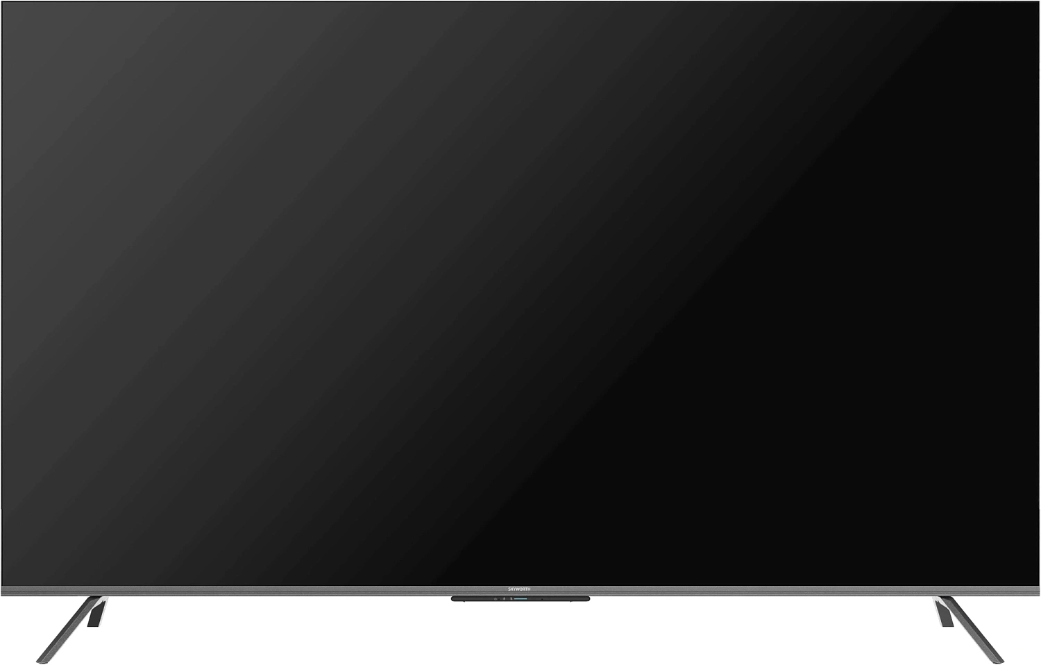 Телевизор QLED Skyworth 65" 65Q66H Google TV Frameless черный/серебристый 4K Ultra HD 60Hz DVB-T DVB-T2 DVB-C DVB-S DVB-S2 USB WiFi Smart TV