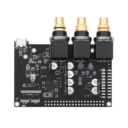 Tone Board Generic Edition Hi-Res Audio Board, Hi-Fi, XMOS, ES9038Q2M, KTONE-G-001