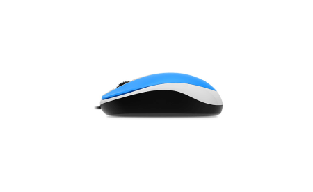 Мышь DX-120, USB, G5, голубая (blue, optical 1000dpi, подходит под обе руки) new package