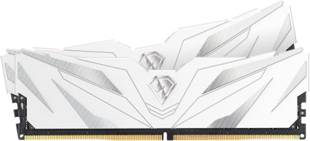 Оперативная память Netac Shadow II 32GB (2x16GB) DDR5-4800 (PC5-38400) C40 White 40-40-40-77 1.1V Dual DIMM Kit