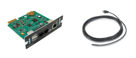 Карта сетевого управления для ибп apc APC UPS SNMP Network Management Card 3 with Environmental Monitoring