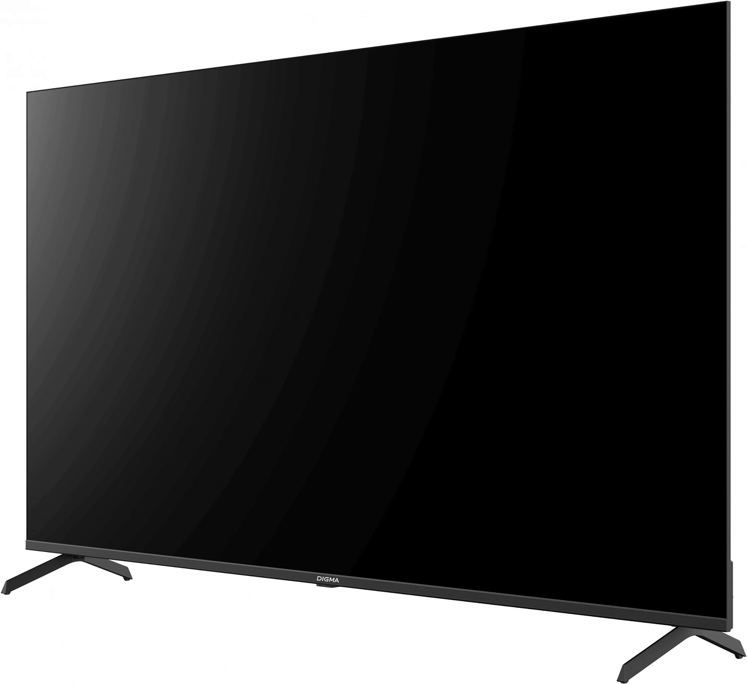 Телевизор QLED Digma 65" DM-LED65UQB31 Google TV Frameless Metal черный/черный 4K Ultra HD 60Hz MEMC DVB-T DVB-T2 DVB-C DVB-S DVB-S2 USB WiFi Smart TV