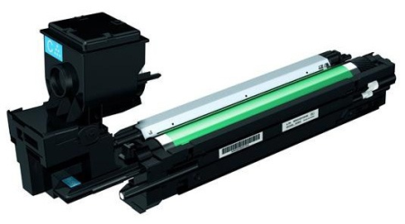 Konica minolta тонер-картридж tnp-21c голубой стандартной ёмкости для mc 3730 3 Konica Minolta toner cartridge TNP-21C cyan standard capacity for mc 3730 3 000 pages